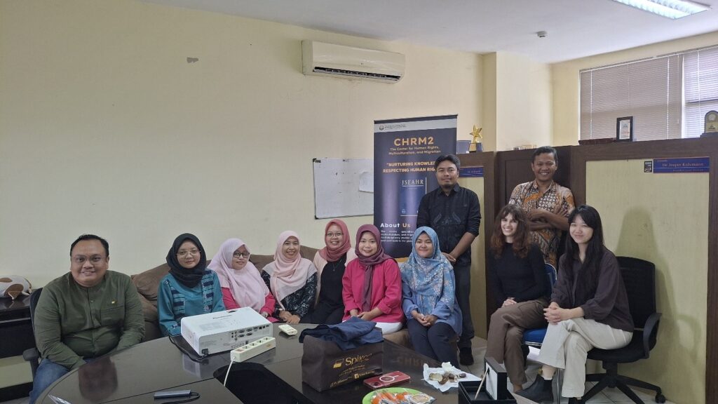 Jurist-Diction from Faculty of Law, Universitas Airlangga, Visits CHRM2 University of Jember